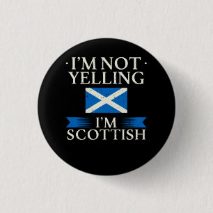 Badge Rond 2,50 Cm Scotland Scotland Flag