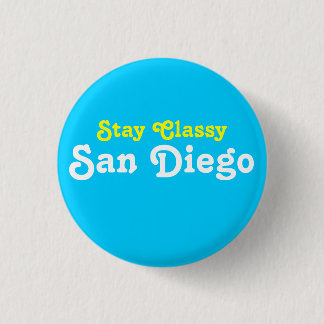 Badge Rond 2,50 Cm Séjour San Diego chic
