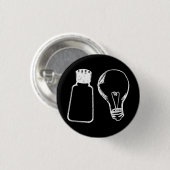 Badge Rond 2,50 Cm Sel & Lumière Be Ye Salt Bible Versets Matthieu 51 (Devant & derrière)