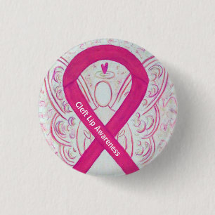 Badge Rond 2,50 Cm Sensibilisation à la lèvre croustillante Épingles
