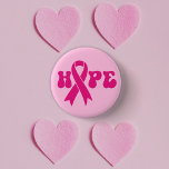 Badge Rond 2,50 Cm Sensibilisation au cancer du sein Espoir du ruban<br><div class="desc">Le ruban rose est devenu le symbole universel du cancer du sein,  sensibilisant,  soutenant et rassemblant les femmes en solidarité.</div>