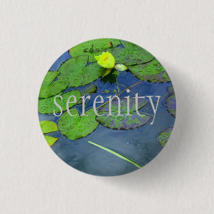 Badge Rond 2,50 Cm sérénité