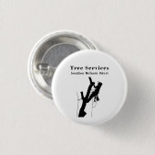 Badge Rond 2,50 Cm Service d'ajustement d'arborescence professionnel (Devant & derrière)