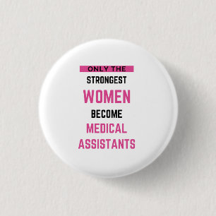 Badge Rond 2,50 Cm Seules Les Femmes Les Plus Fortes Deviennent Adjoi
