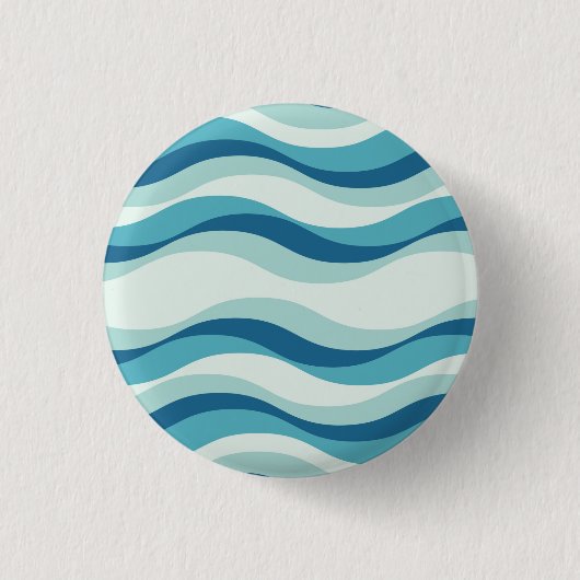 Badge Rond 2,50 Cm Shades of Blue Waves (Devant)