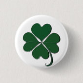 Badge Rond 2,50 Cm shamrock irlandais 4 feuilles (Devant)