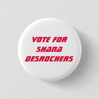 Badge Rond 2,50 Cm Shana DesRochers
