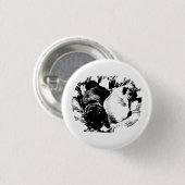 Badge Rond 2,50 Cm Sharp Duo Accent (Devant & derrière)