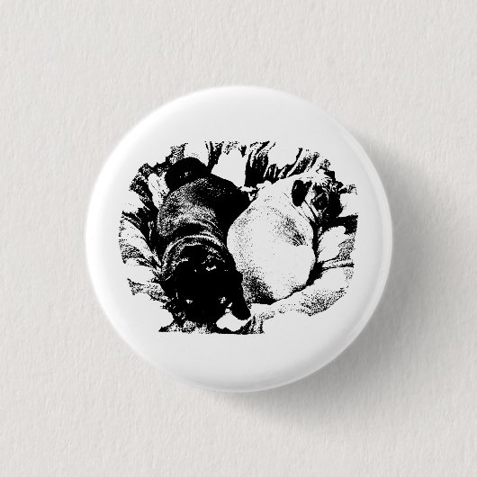 Badge Rond 2,50 Cm Sharp Duo Accent (Devant)