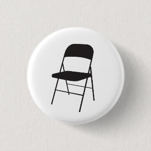 Badge Rond 2,50 Cm Shirley Chisholm Chaise pliante