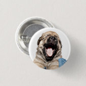 Badge Rond 2,50 Cm si fatigué (Devant & derrière)