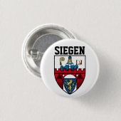 Badge Rond 2,50 Cm Siegen (Rhénanie du Nord-Westphalie) - ALLEMAGNE (Devant & derrière)