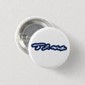 Badge Rond 2,50 Cm Signature Tim Walz (Devant & derrière)