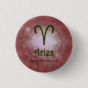 Badge Rond 2,50 Cm Signe astrologique Zodiac couleur Pick