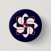 Badge Rond 2,50 Cm Signe HOSH (Devant)