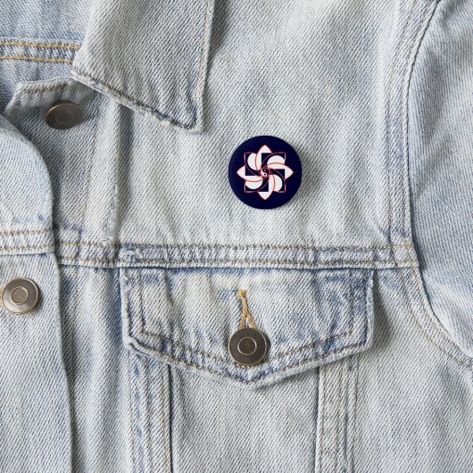 Badge Rond 2,50 Cm Signe HOSH (En situation)