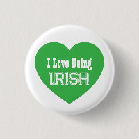 Simple St. Patrick's Day Vert J'aime être irlandai