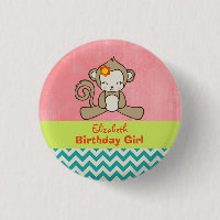 Singe Birthday Girl Cute Kawaii