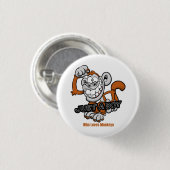 Badge Rond 2,50 Cm singe juste un garçon  (Devant & derrière)