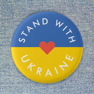 Badge Rond 2,50 Cm Situation en Ukraine