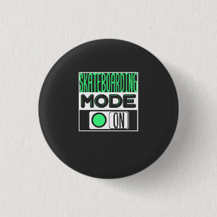 Badge Rond 2,50 Cm Skateboards