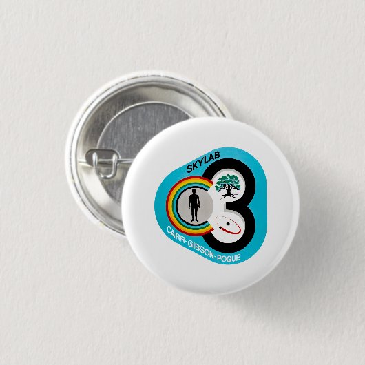 Badge Rond 2,50 Cm Skylab 3 patchs (Devant & derrière)