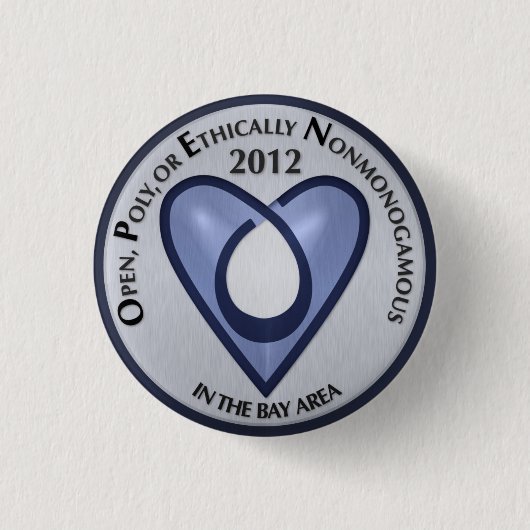 Badge Rond 2,50 Cm Slogan de bouton d'OpenSF (Devant)