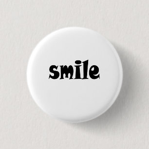 Badge Rond 2,50 Cm smi : e T-shirt