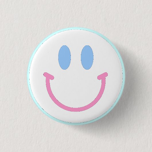Badge Rond 2,50 Cm Smile (Devant)
