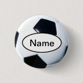 Badge Rond 2,50 Cm soccer avec vous (Devant)