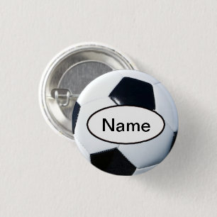Badge Rond 2,50 Cm soccer avec vous