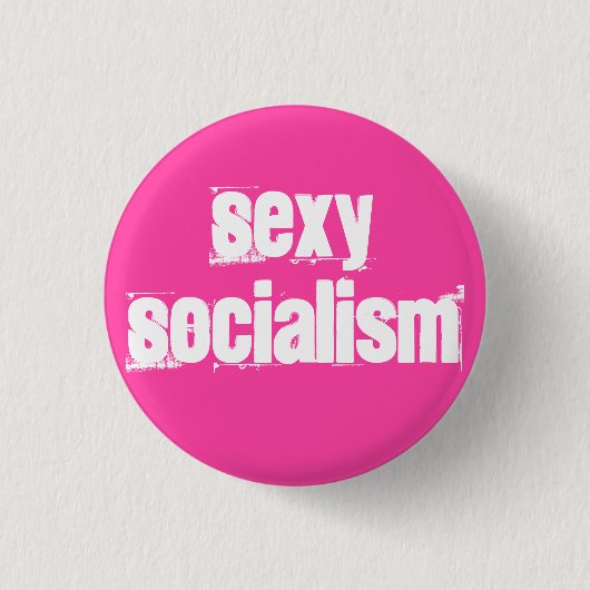Badge Rond 2,50 Cm Socialisme (Devant)