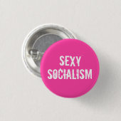 Badge Rond 2,50 Cm Socialisme (Devant & derrière)