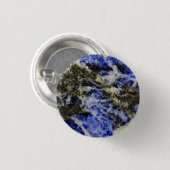 Badge Rond 2,50 Cm Sodalite bleue (Devant & derrière)