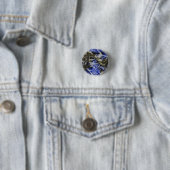 Badge Rond 2,50 Cm Sodalite bleue (En situation)