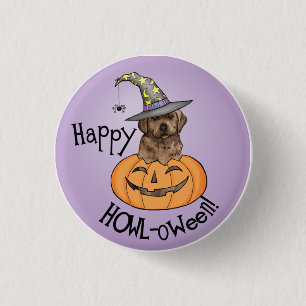 Badge Rond 2,50 Cm Sorcière de laboratoire de chocolat