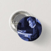 BADGE ROND 2,50 CM "SOREN KIERKEGAARD" (Devant & derrière)