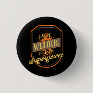 Badge Rond 2,50 Cm Soudage soudeur