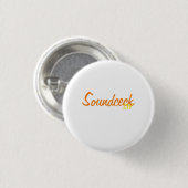 Badge Rond 2,50 Cm Soundceck Spilla (Devant & derrière)