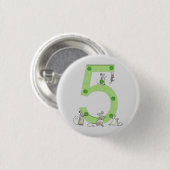 Badge Rond 2,50 Cm Souris couture cinq (Devant & derrière)