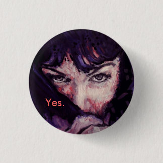 Badge Rond 2,50 Cm Sous le bouton de voile