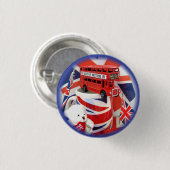 Badge Rond 2,50 Cm Souvenirs britanniques ~ Bouton (Devant & derrière)