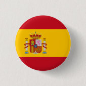 Badge Rond 2,50 Cm Spain flag Button (Devant)