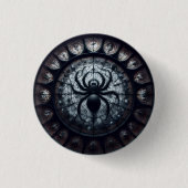 Badge Rond 2,50 Cm Spider Queen Button (Devant)