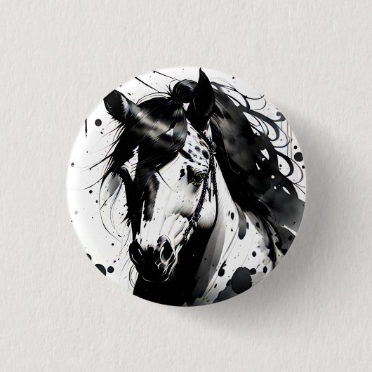 Badge Rond 2,50 Cm Spirit Pony 2 (Devant)
