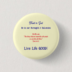 Badge Rond 2,50 Cm Spiritualité amusant Bouton Inspiration