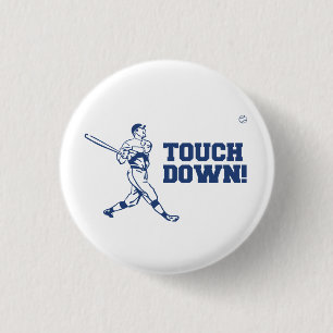 Badge Rond 2,50 Cm Sports du football de base-ball de Homerun de