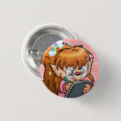 Badge Rond 2,50 Cm Squelf inspiré ! (Devant & derrière)