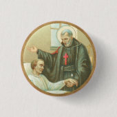 Badge Rond 2,50 Cm St. Camillus Comforting an Invalid (M 021) (Devant)