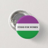 Badge Rond 2,50 Cm Stand for Women (Devant & derrière)